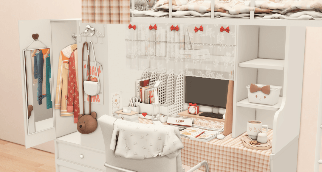 Галерея мода Набор для детской или подростковой спальни Lovely Set #2